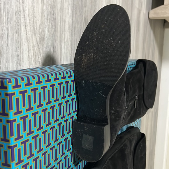 TORY BURCH Women's Miller Over-the-Knee Boots, Perfect Black, Size 11 - Picture 3 of 8